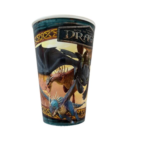 How To Train Your Dragon Cinemark Collectible Plastic Movie Cup - Picture 4 of 6